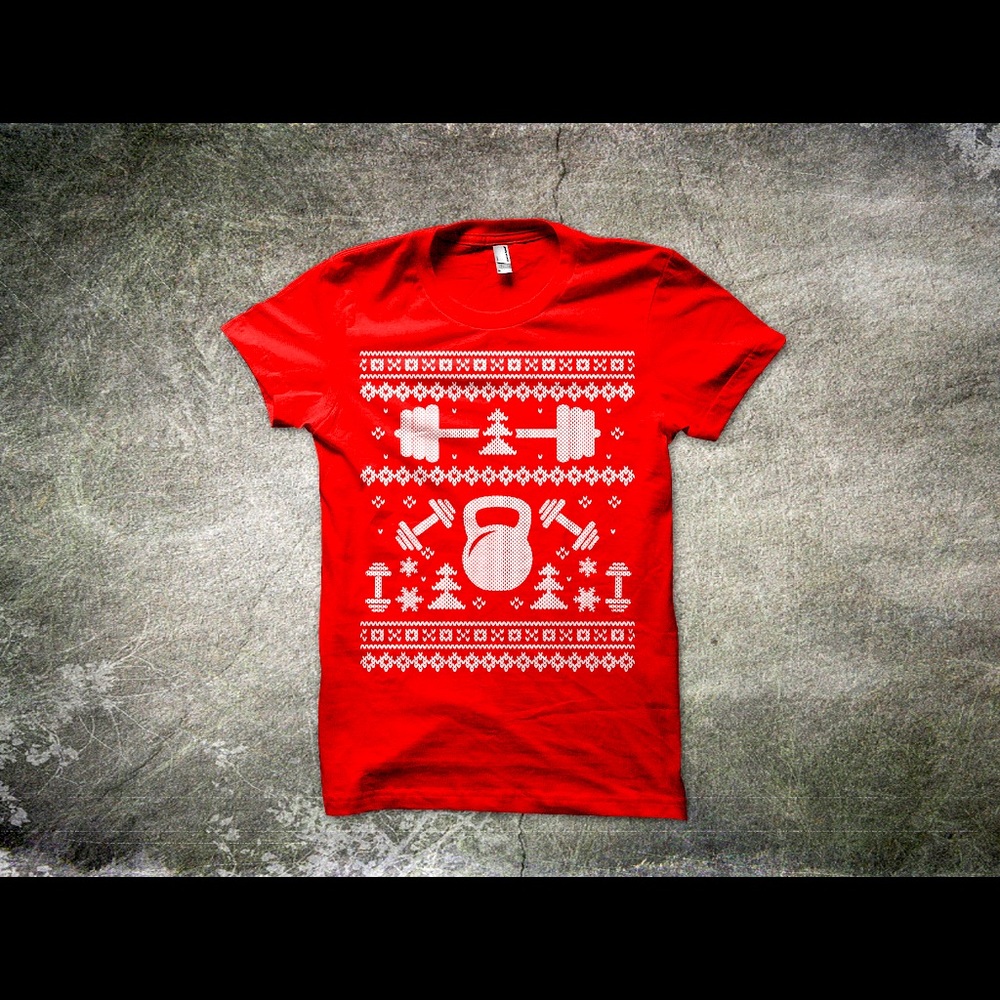 NEW Fitness Holiday Graphic T-shirt - Unisex  (multiple sizes available)